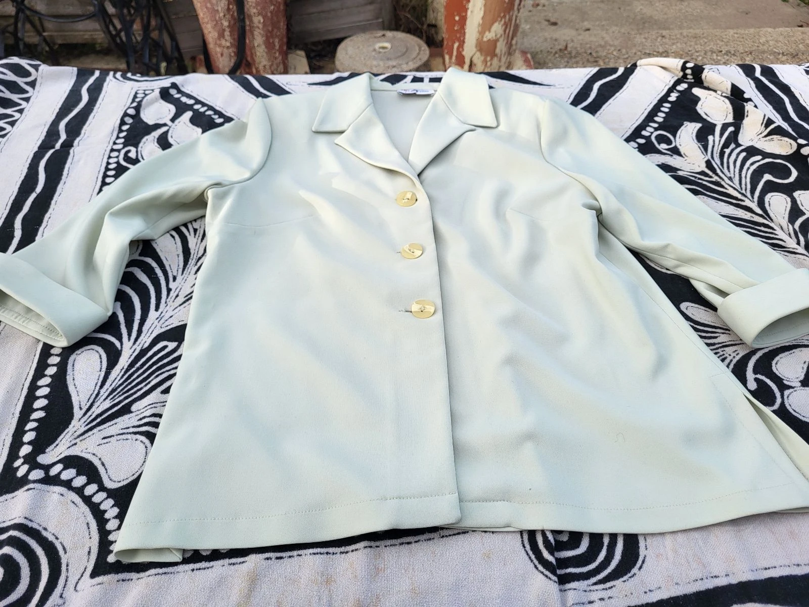 Conjunto saia veste terno tamanho 40 – photo 4